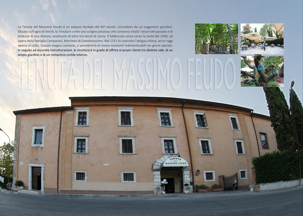 Tenuta Del Massimo Feudo Veroli Exterior photo
